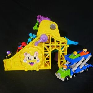 Little People Wheelies & Ramp 'N Go Playset